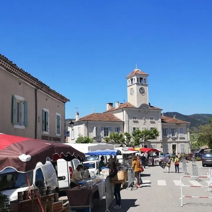公寓 Appartement En Coeur De Village Au Pied Du Chateau Avec 2 Balcons Alba-la-Romaine